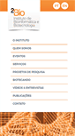 Mobile Screenshot of i2bio.org